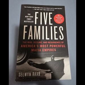 Paperback Book Five Families Mafia Selwyn Raab